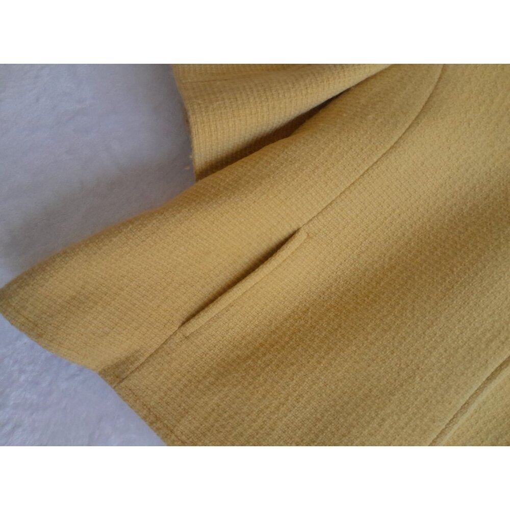 Ellen Tracy Elegant Angora Wool Designer Vintage Inspired Size 16 Coat Pockets - Picture 2 of 8